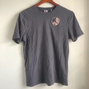 Junk Food / Peace Sign Patch Tee